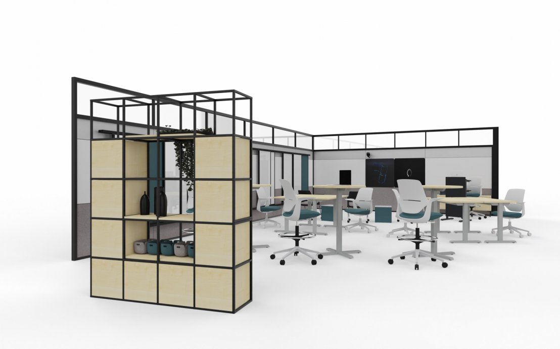 Meetingzone - Büro strukturieren - MARO Büromöbelhersteller