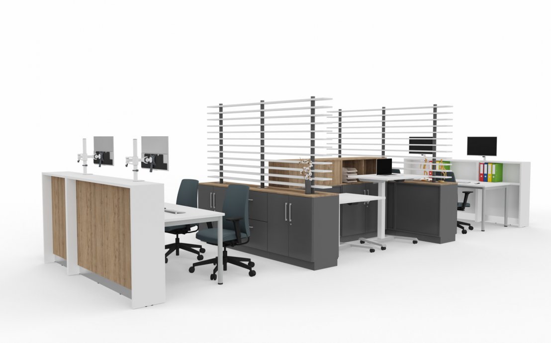 Kleines Büro gestalten - MARO Büromöbelhersteller