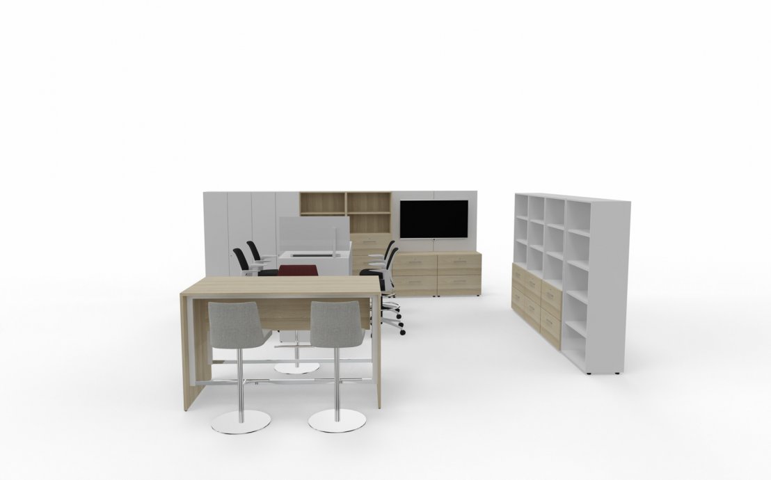 Pomysł na małe biuro - MARO producent mebli biurowych