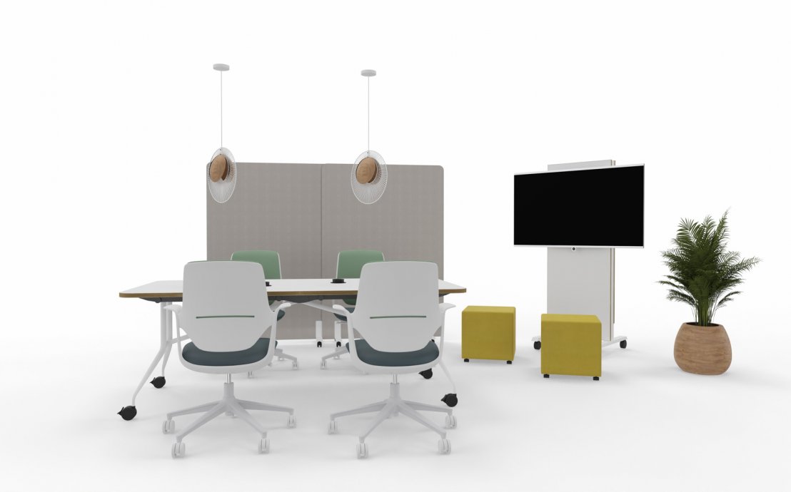 Bereich für Teamarbeit - Büro strukturieren - mit Büromöbel von MARO