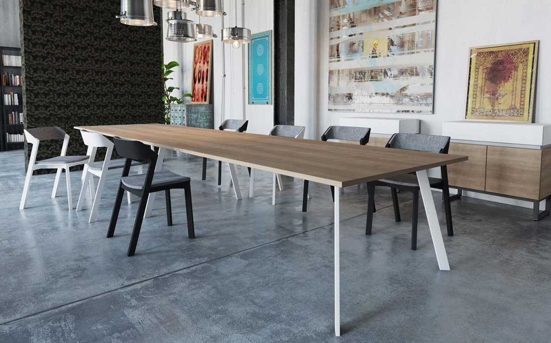 Bürokonzepte - Kollektion AXY-Line - Möbel für Besprechungsraum