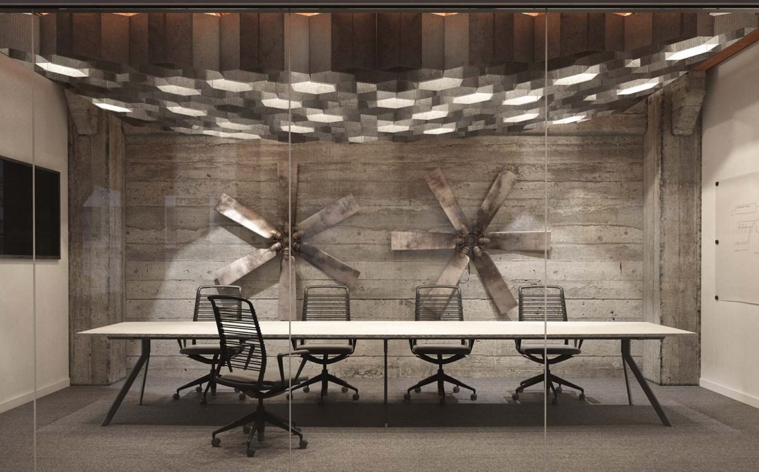 Nowoczesne biura -  kolekcja AXY-Line - stół konferencyjny