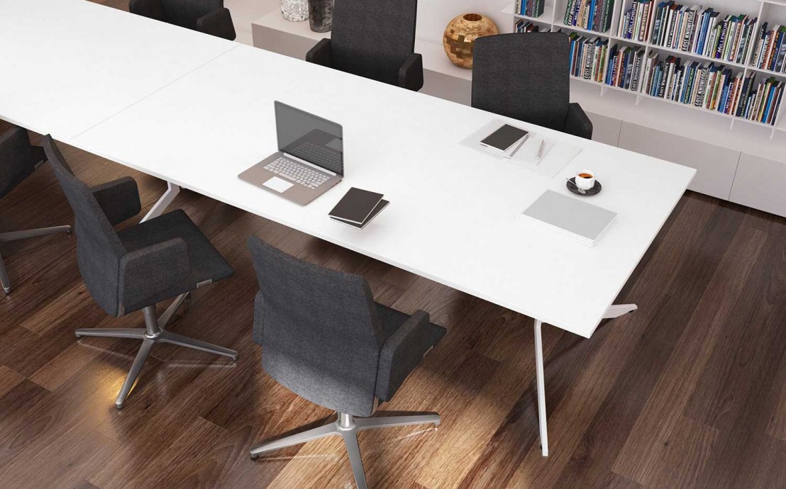 Funkcjonalne biuro - strefa spotkań - kolekcja AXY-Line