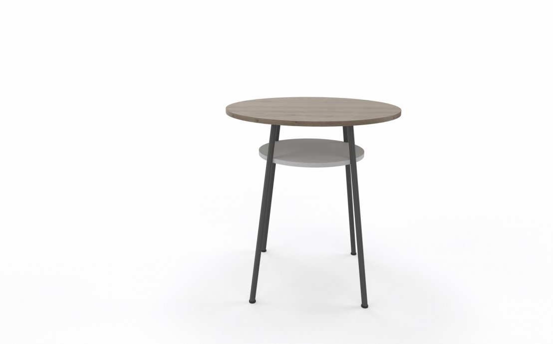Kolekcja stołów wysokich Idea - dostępne różne kształty i kolory