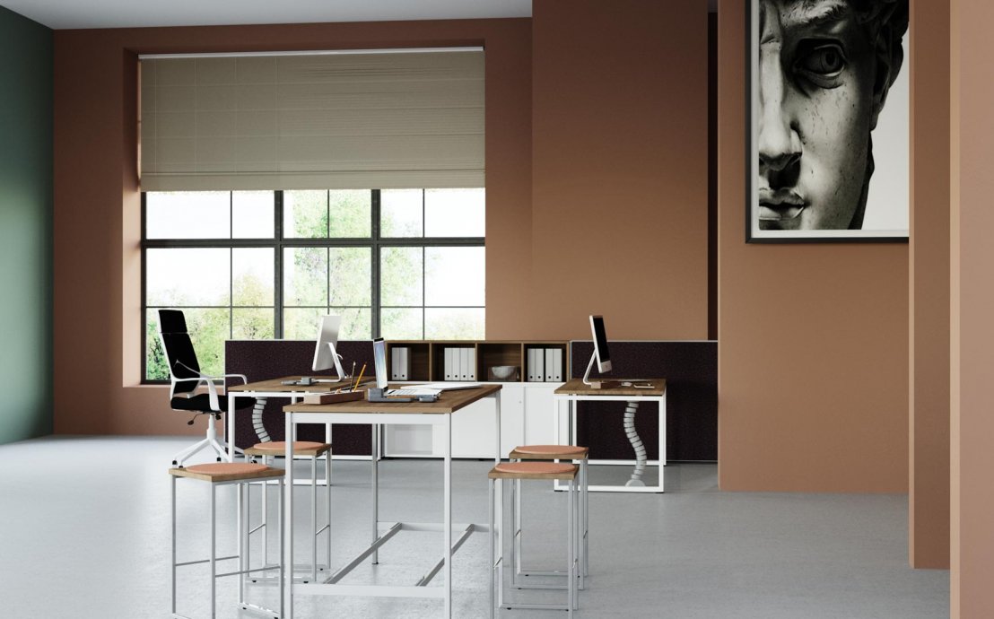 Funkcjonalne stoły do spotkań - kolekcja Idea - MARO meble biurowe