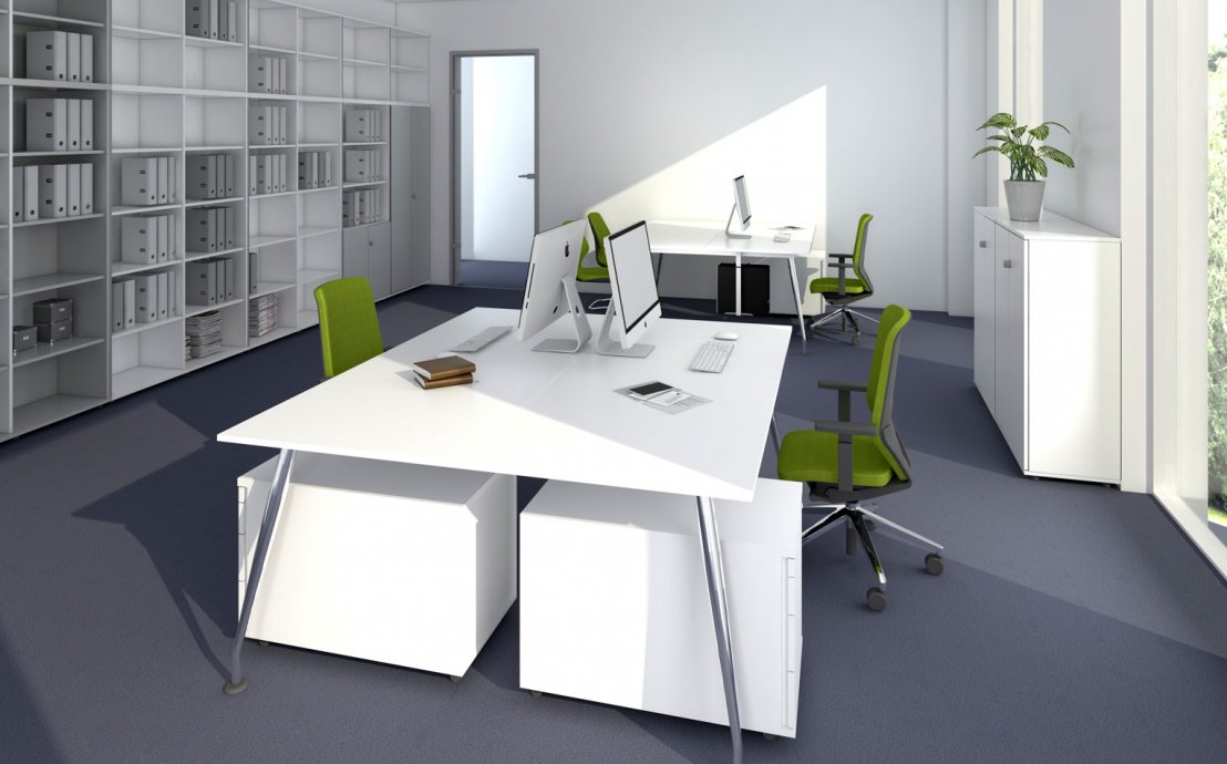 Neues Bürokonzept von MARO - Möbel aus der Kollektion Sirio