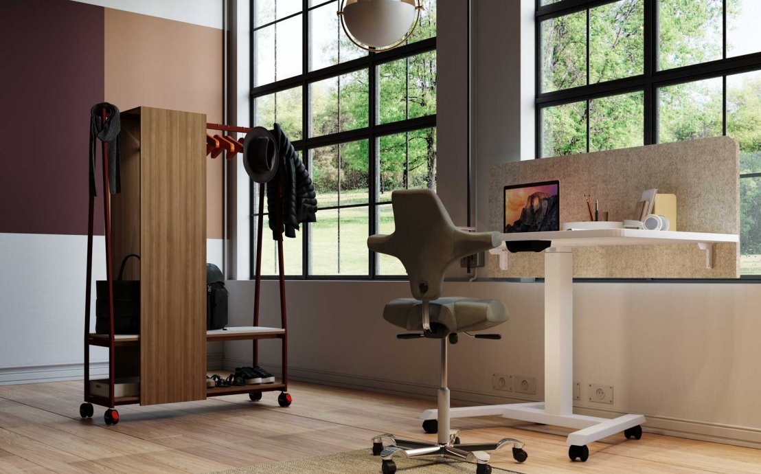 Mobile Möbel im Büro - Agilität in der Praxis