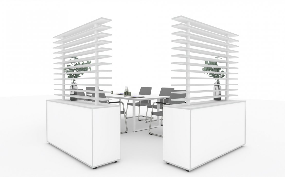 Wydziel przestrzeń w biurze - nowoczesne układy z systemem Diviso