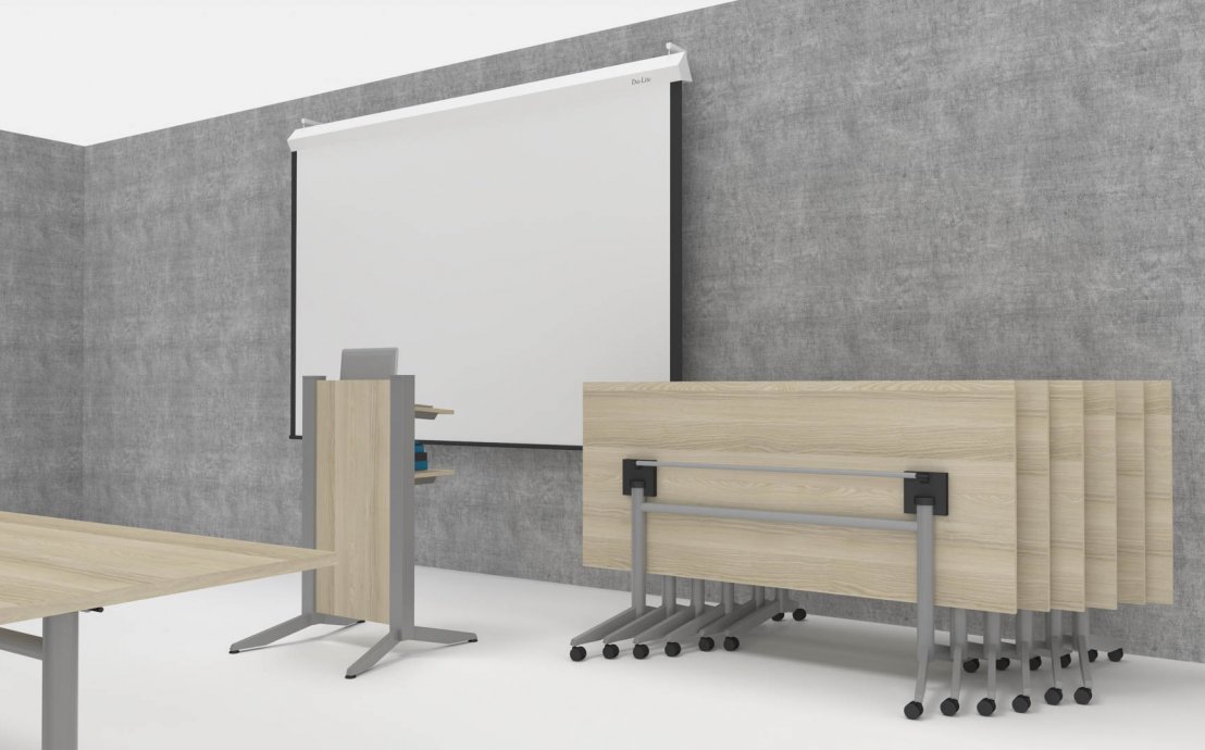 Seminartische mit klappbarer Tischplatte - Büromöbel von MARO