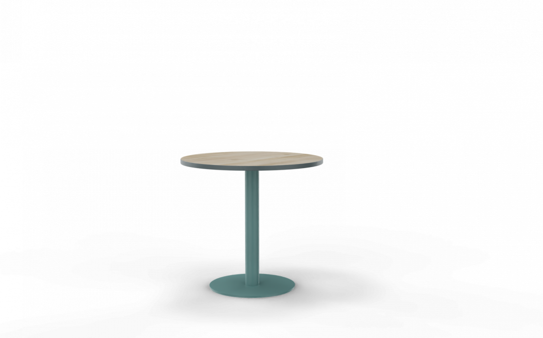Idea S - stolik okrągły dostępny w wielu kolorach
