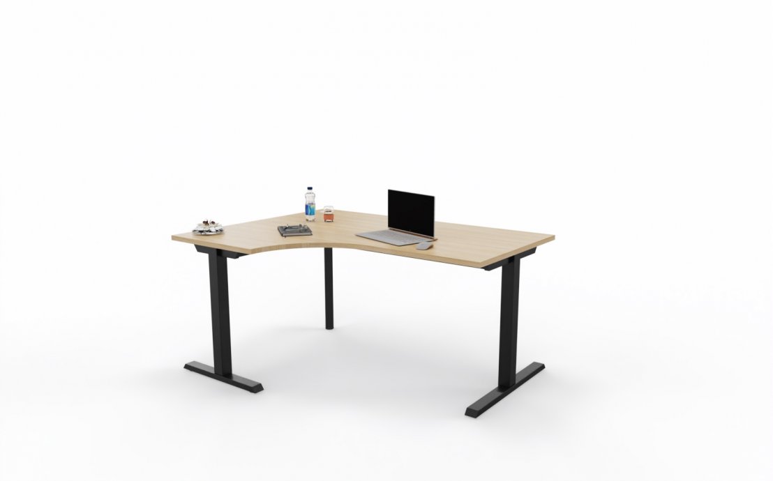 Komfortowe biurko narożnikowe Lano-T, meble biurowe MARO