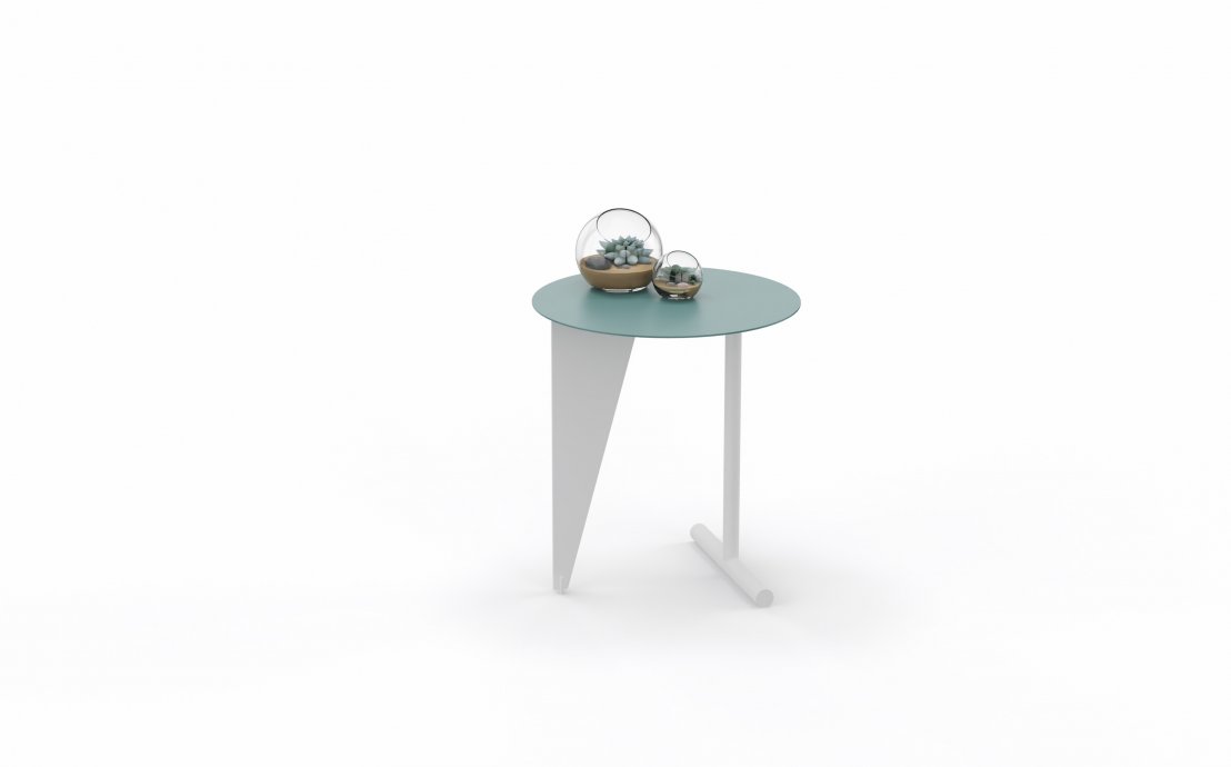 Metalowe stoliki Lusso 1 - meble biurowe MARO