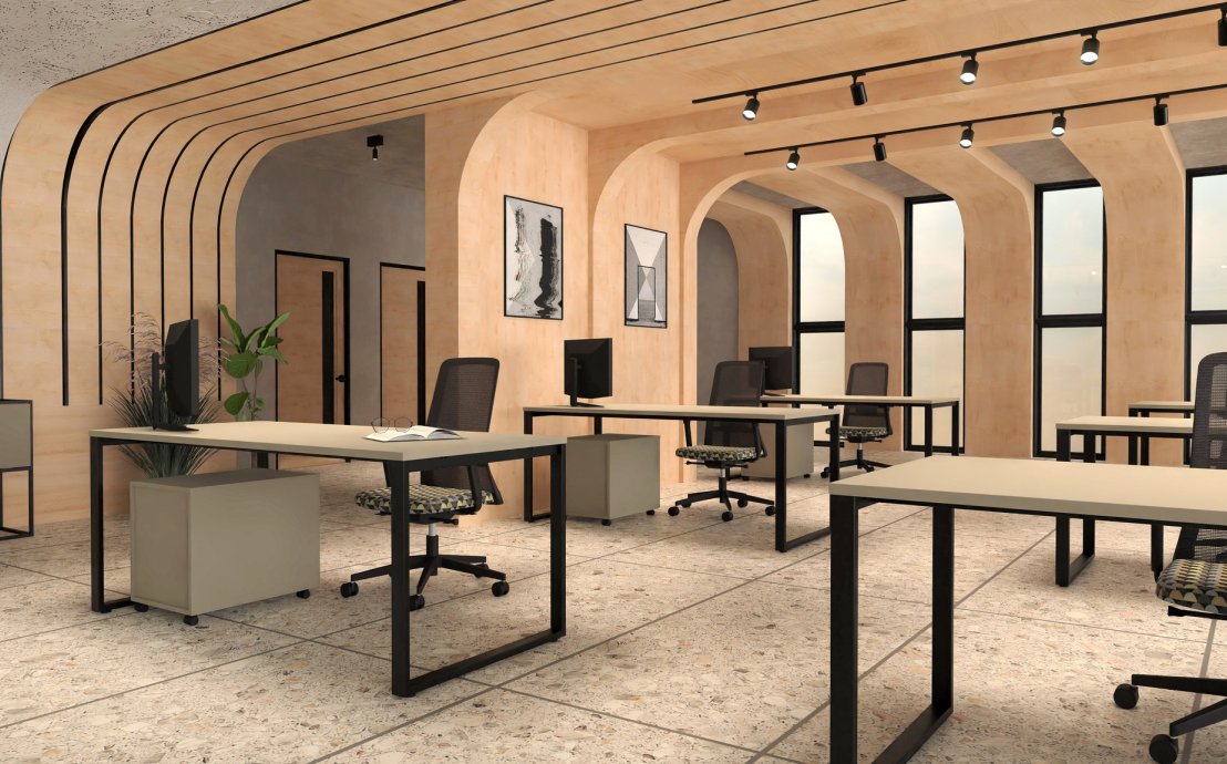 Projekt nowoczesnego i komfortowego biura - MARO meble biurowe