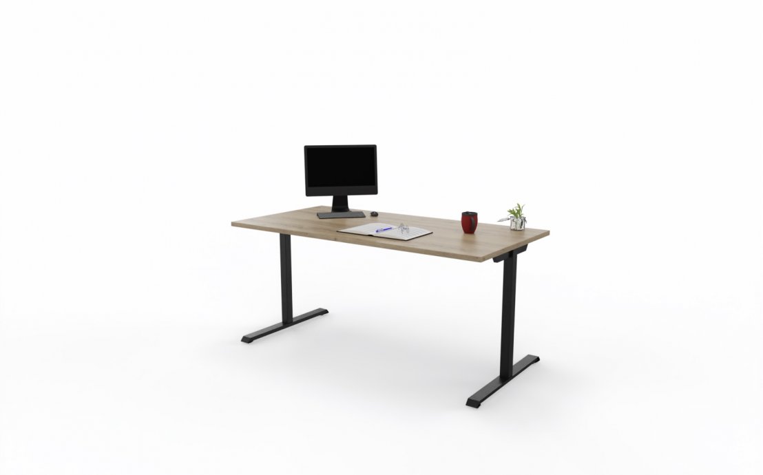 Schreibtisch Op-Lite T mit T-Fuß-Gestell - Büromöbel von MARO