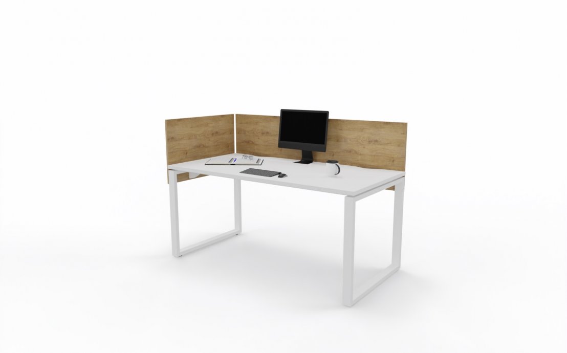 biurko biurowe z Przegrodą biurkową5