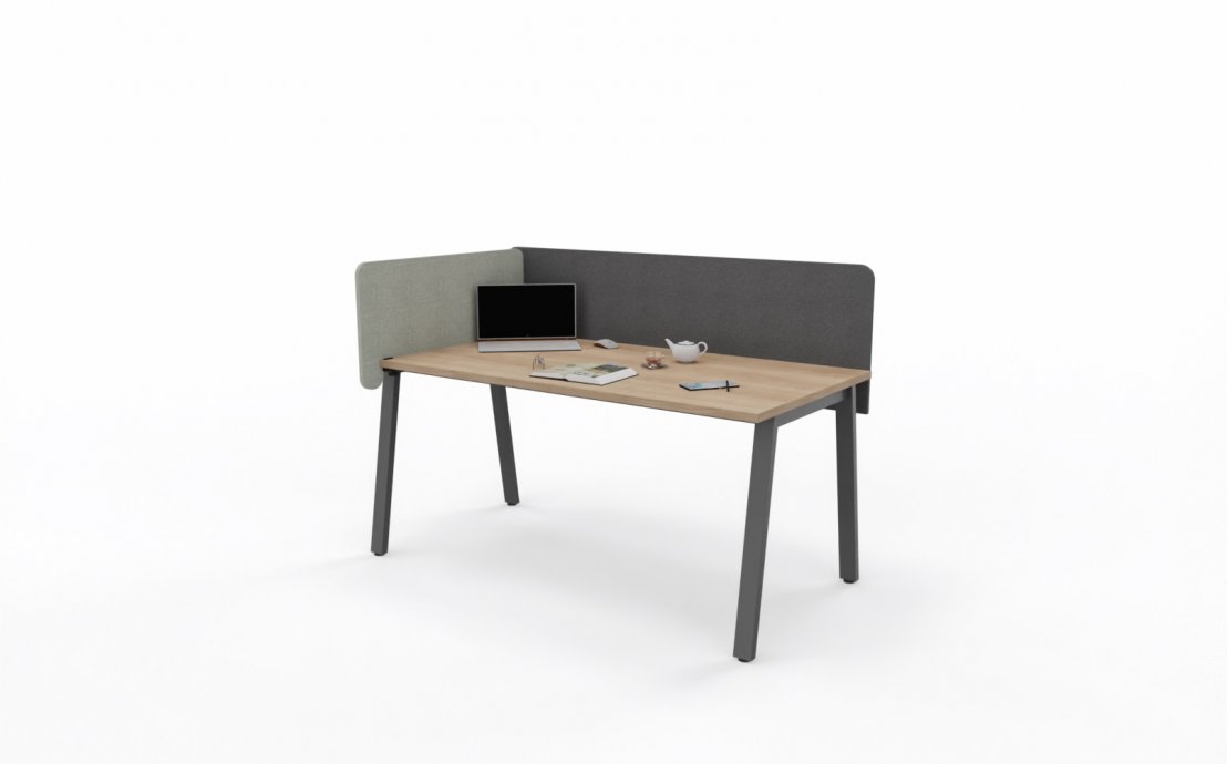 biurko biurowe z Przegrodą biurkową6