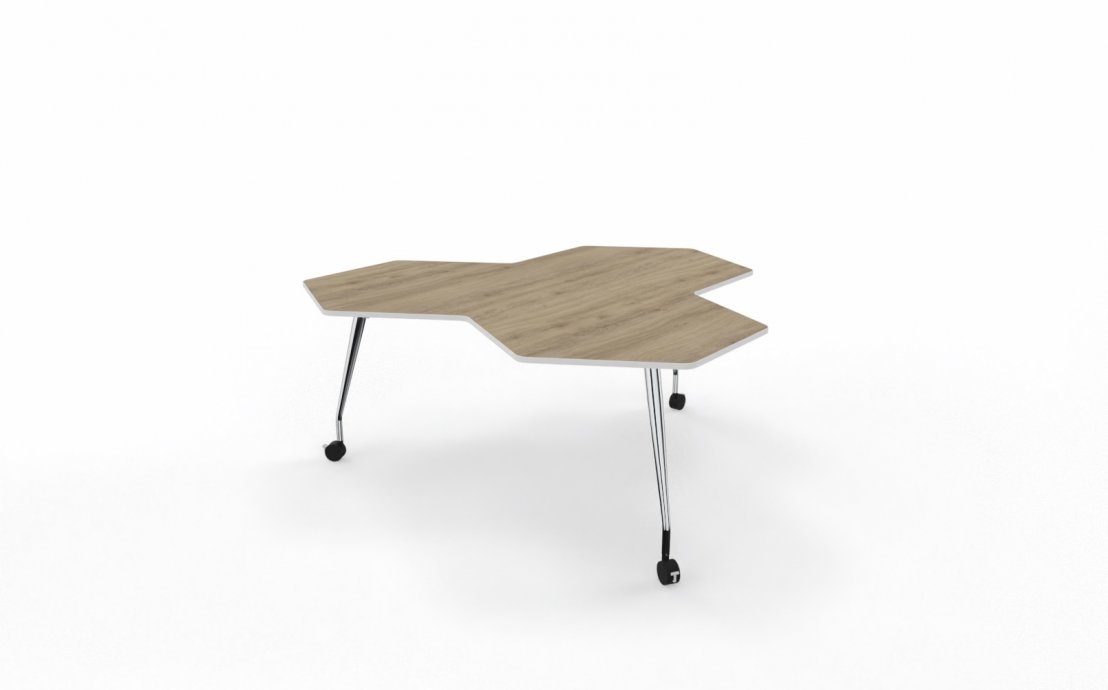 Mobilny stół geometryczny Sirio - MARO meble biurowe