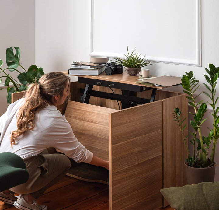 Aufklappbarer Schreibtisch für Homeoffice - MARO nicht nur Büromöbel