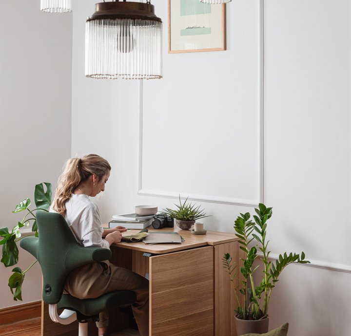 Składne biurko elektryczne StratUs-E - idealne rozwiązanie do home office