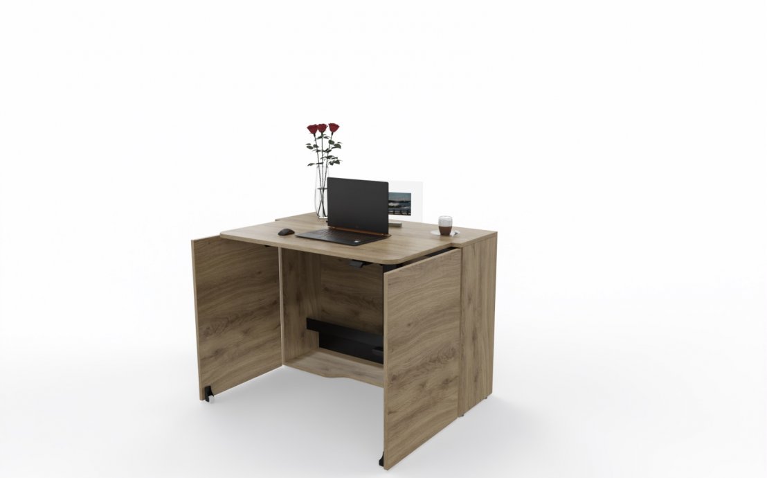 StartUs-E - höhenverstellbarer Schreibtisch für Homeoffice