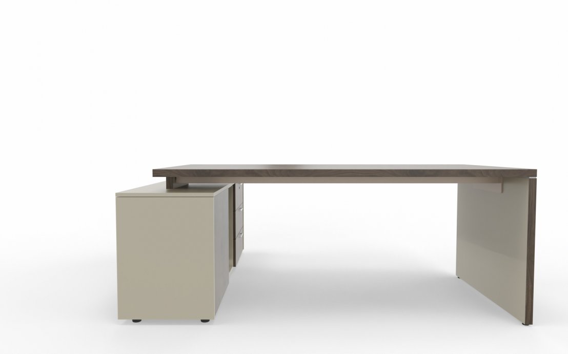 Schreibtisch Toris mit Unterbausideboard von MARO