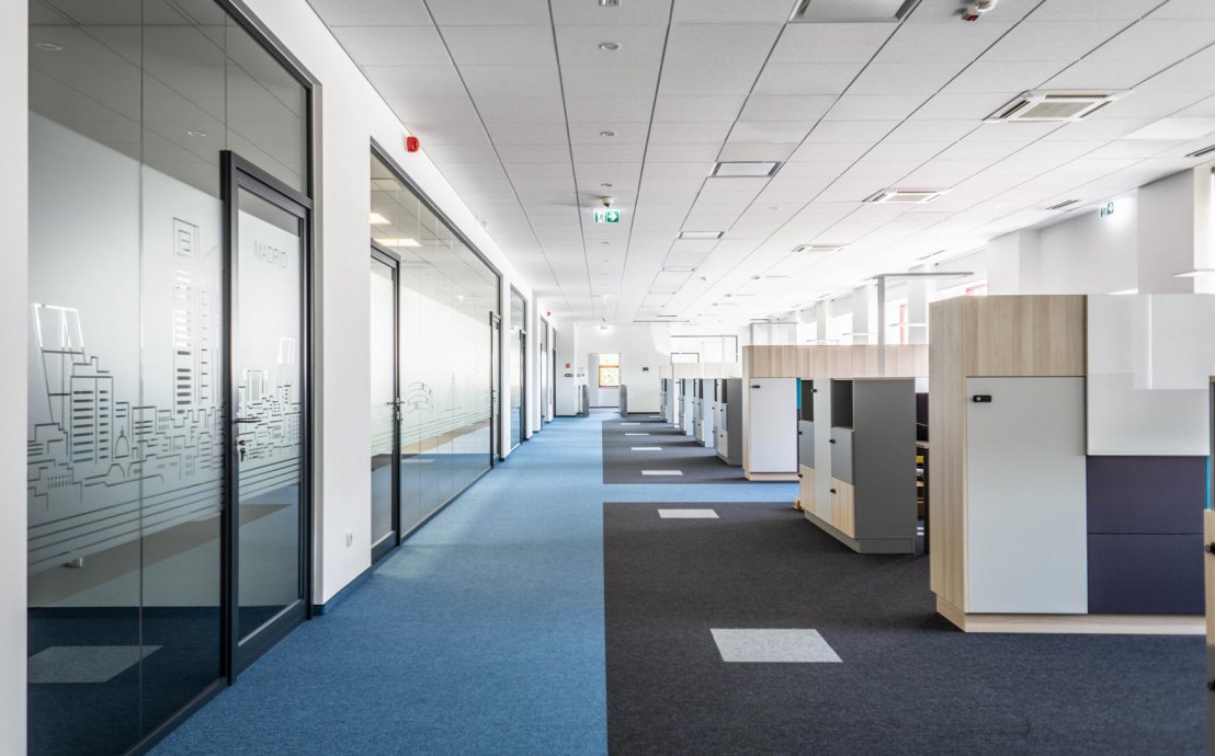 Realizacja MARO - biuro typu open space w Warszawie