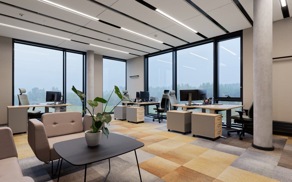 Moderne Büroräume - Büromöbel - Wutkowski