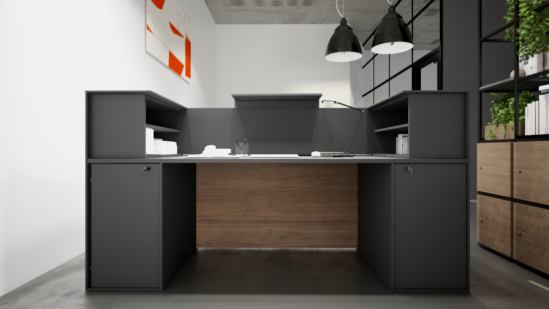Reception counter – long-lasting first impression. How to design it? - Maro